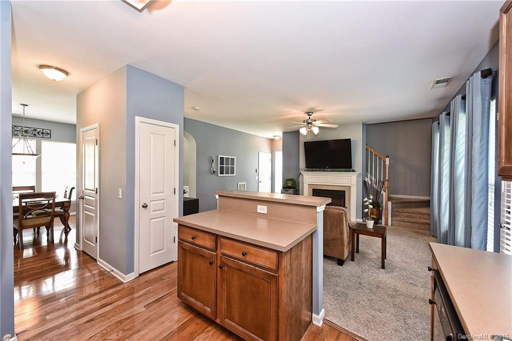 142 Whitley Mills Road Fort Mill, SC 29708 - Photo 10 of 24 a view of living room kitchen with stainless steel appliances cabinets