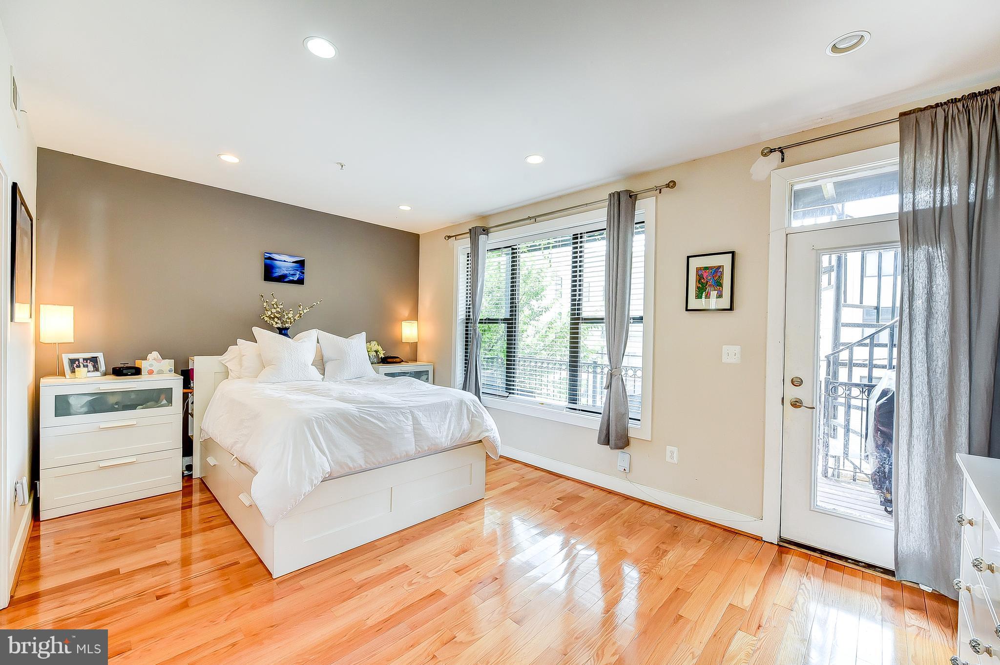 2444 Ontario Road Northwest, Unit 2 Washington, DC 20009 - Photo 10 of 25 Spacious Master Bedroom