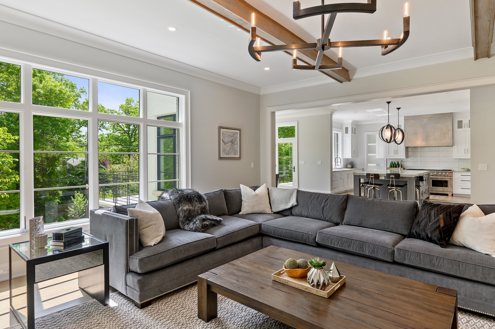 854 Bluff Street Glencoe, IL 60022 - Photo 13 of 37 a living room with furniture and a large window