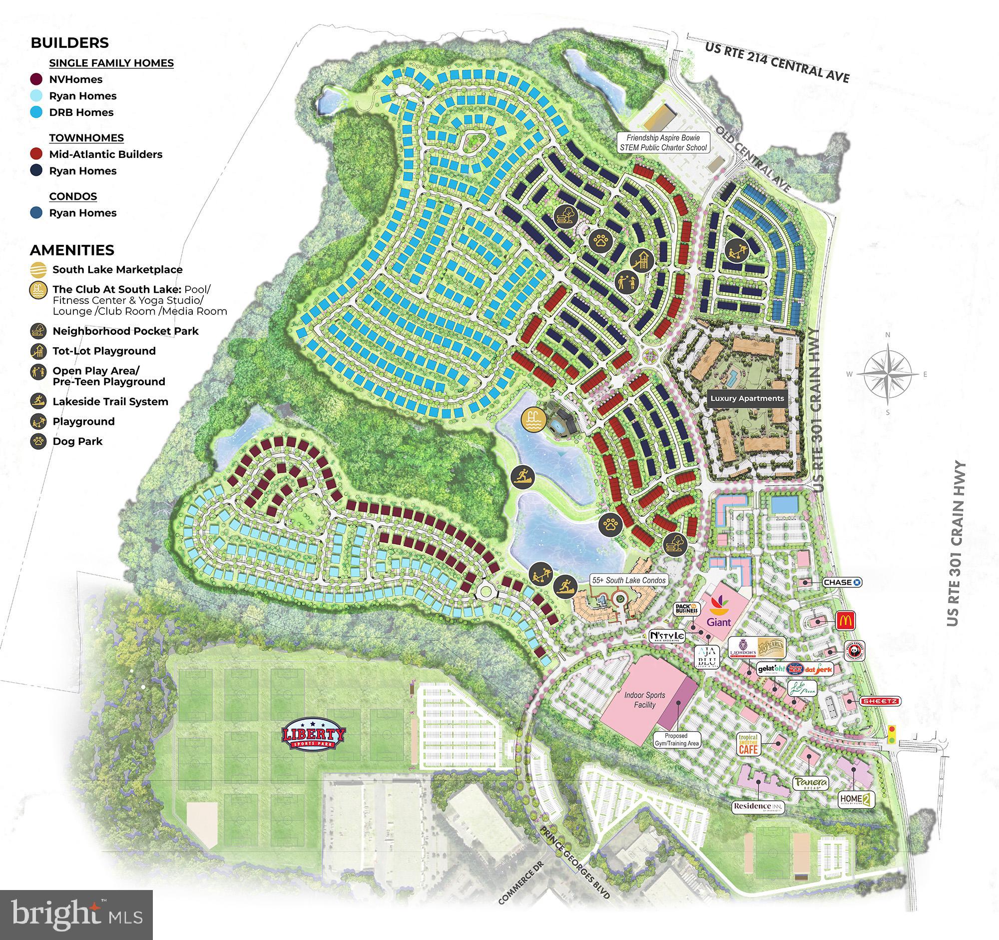 127 Summit Point Boulevard, Unit 12J Bowie, MD 20716 - Photo 20 of 20 Community Map