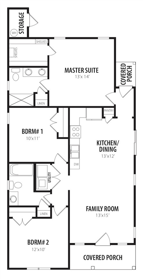 163 Yellow Jacket Ridge Clayton, NC 27520 - Photo 20 of 20 Floor Plan