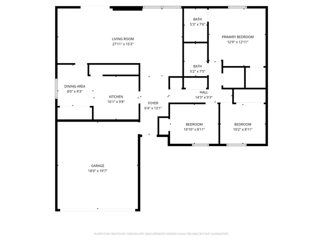 a picture of a floor plan