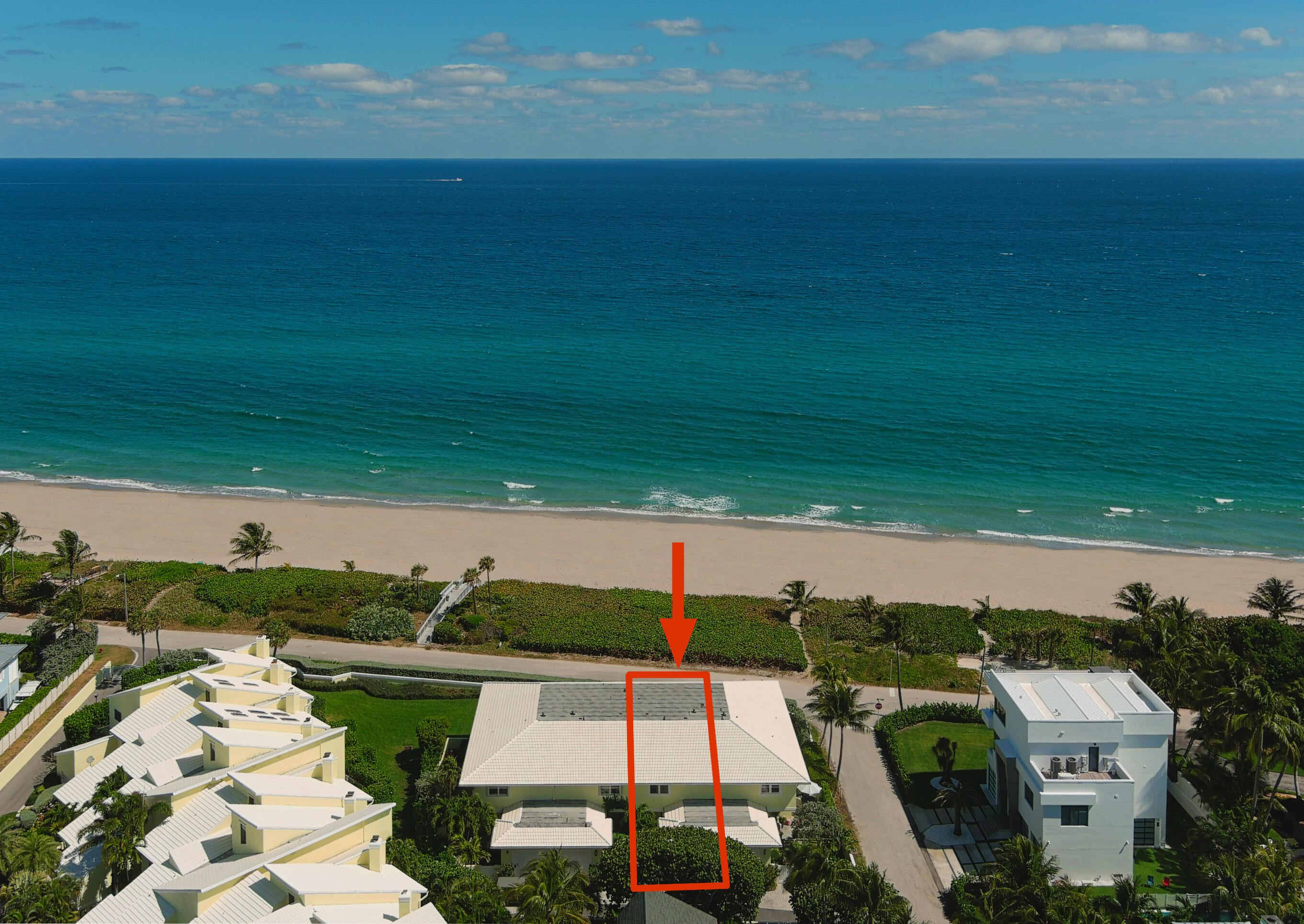 5111 North Ocean Boulevard, Unit C Ocean Ridge, FL 33435 - Photo 4 of 30 Oceanfront Aerial