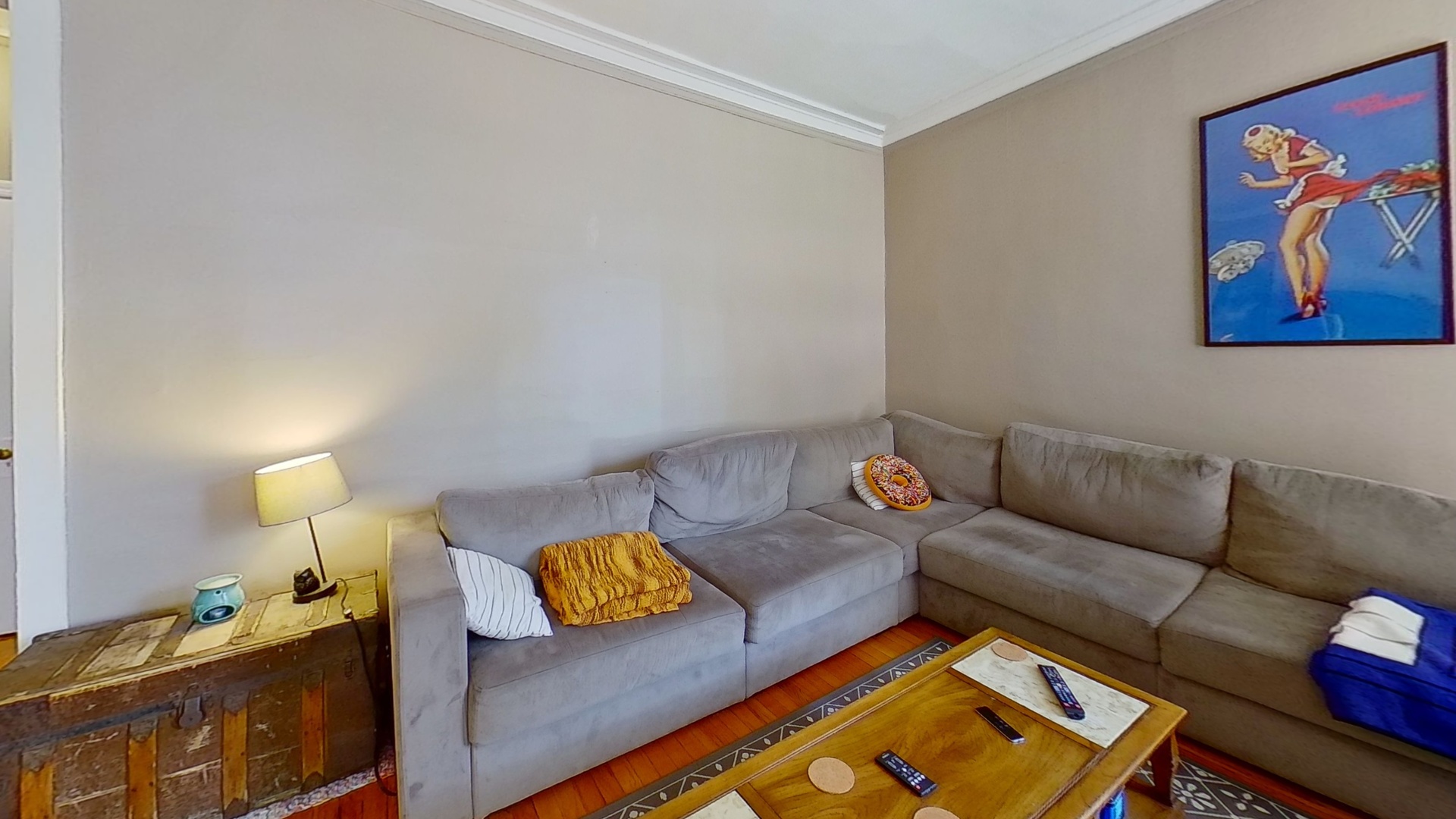 801 Monroe Street, Unit 1 Evanston, IL 60202 - Photo 21 of 24 a living room with furniture and a couch