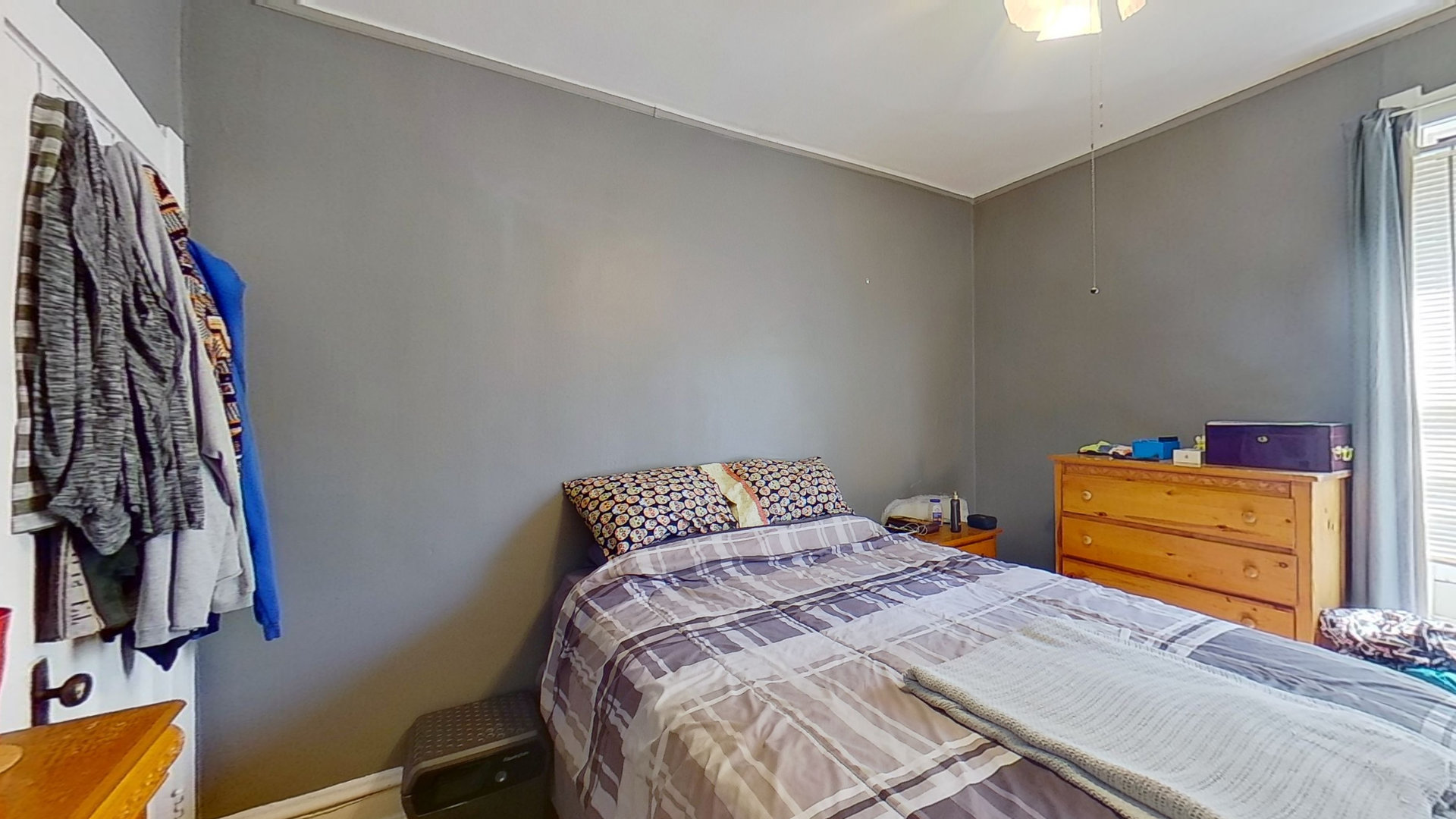 801 Monroe Street, Unit 1 Evanston, IL 60202 - Photo 4 of 24 a bedroom with a bed and a closet