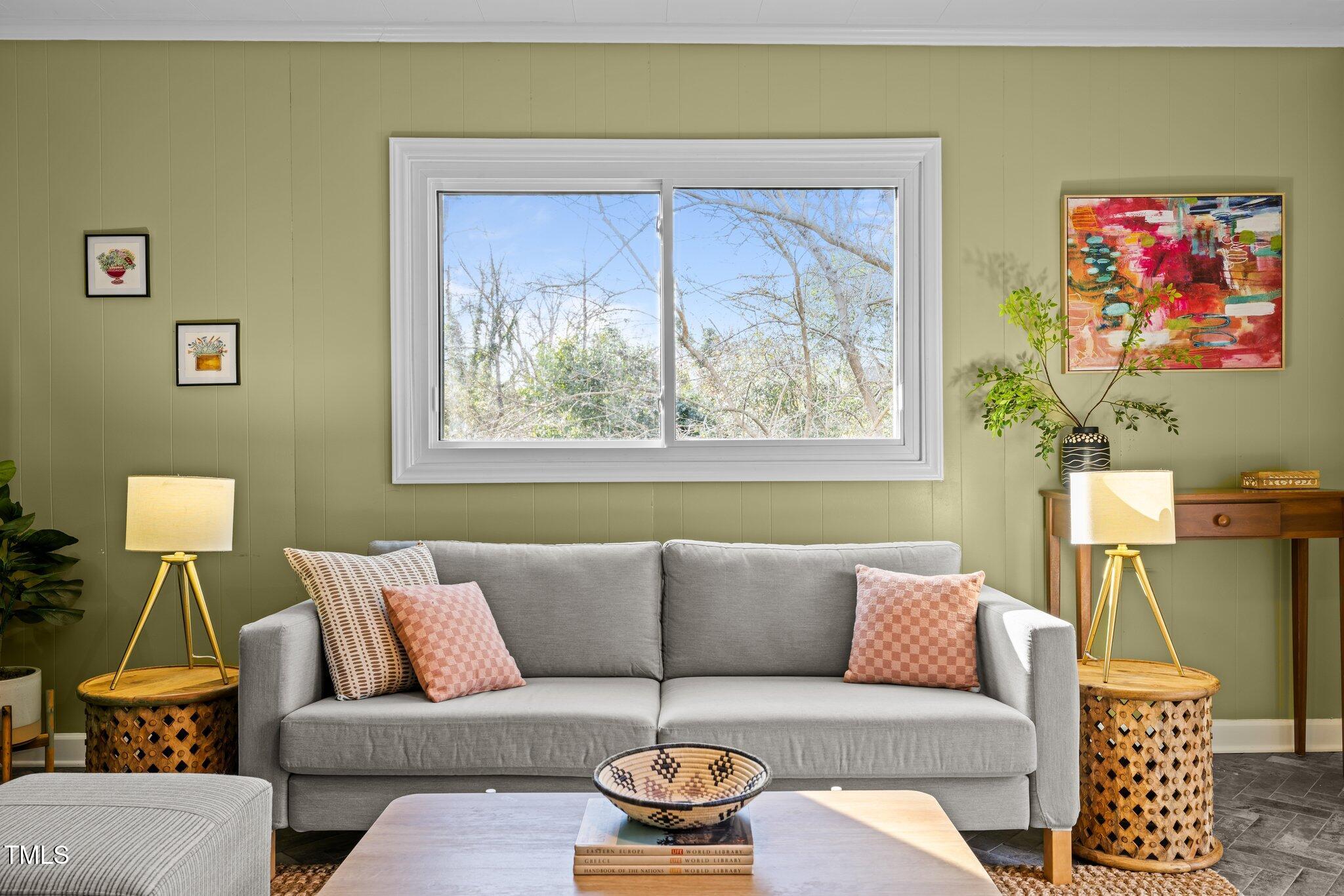 2511 State Street Durham, NC 27704 - Photo 15 of 45 a living room with furniture and a window