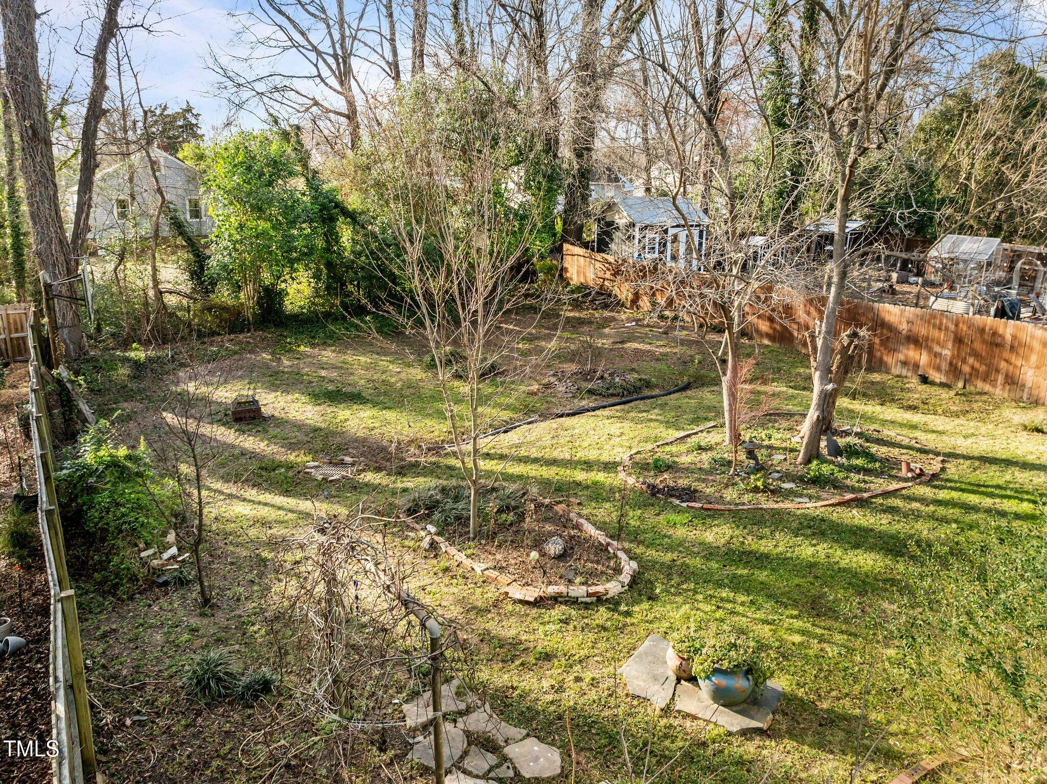 2511 State Street Durham, NC 27704 - Photo 37 of 45 a view of yard with large trees