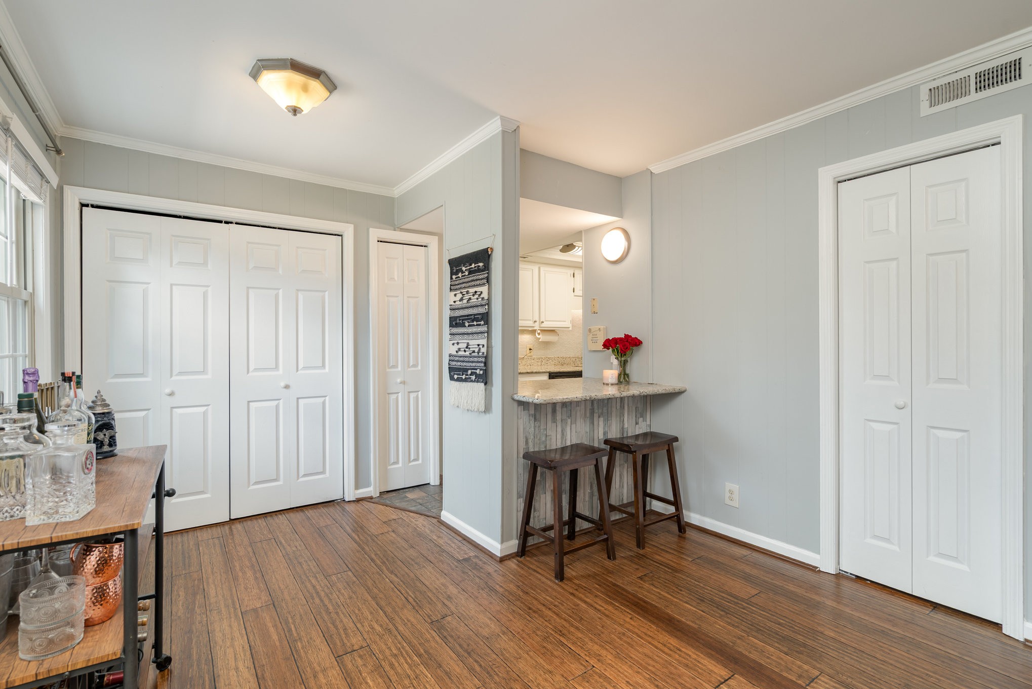 4001 Anderson Road, Unit B124 Nashville, TN 37217 - Photo 13 of 36 a workspace with furniture and wooden floor