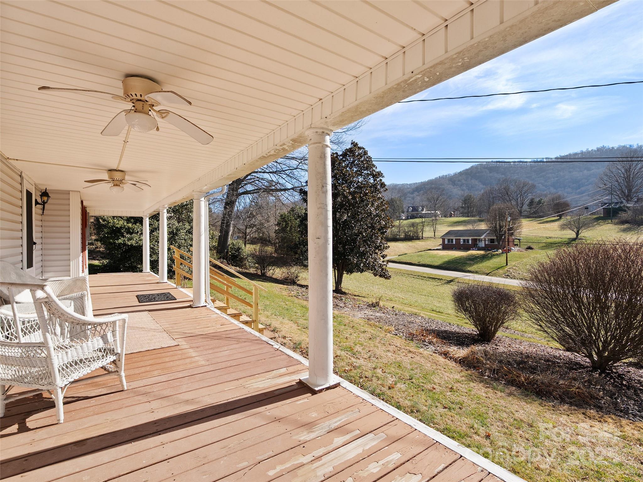 4739 Old Clyde Road Clyde, NC 28721 - Photo 28 of 35 a view of a terrace