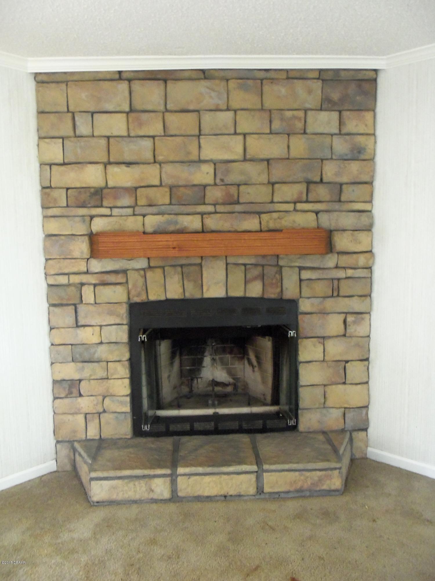 23926 Deer Road Astor, FL 32102 - Photo 3 of 16 Fireplace