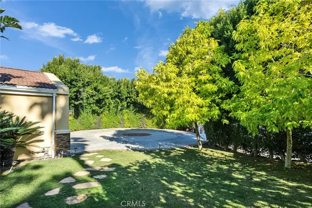 a view of a big yard