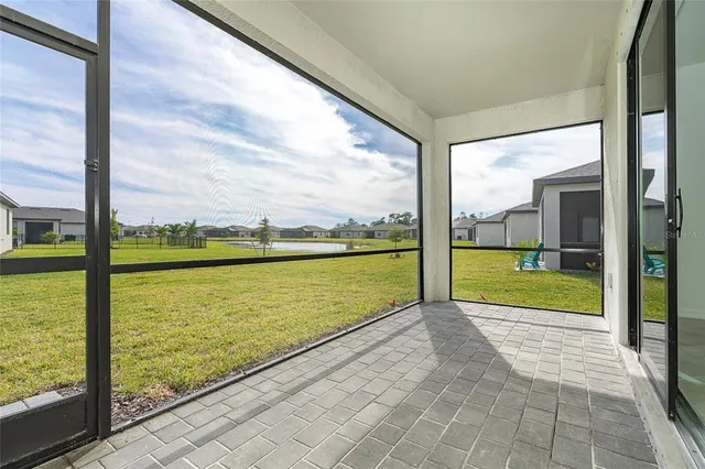 a view of ocean from a balcony