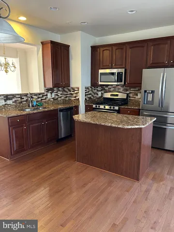 a view of wooden deck