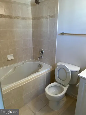 a bathroom with a sink a toilet and a bathtub