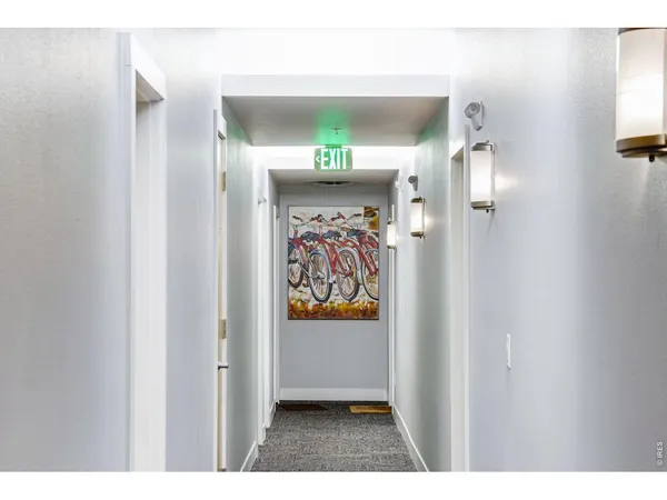 a view of an entryway door