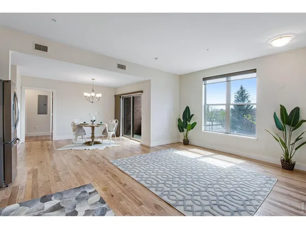 a very nice looking room with a large window