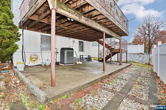 a view of a backyard of a house