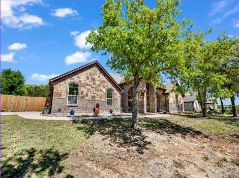 156 Cottongame Road Weatherford, TX 76088 - Photo 34 of 35 a view of a house with a yard
