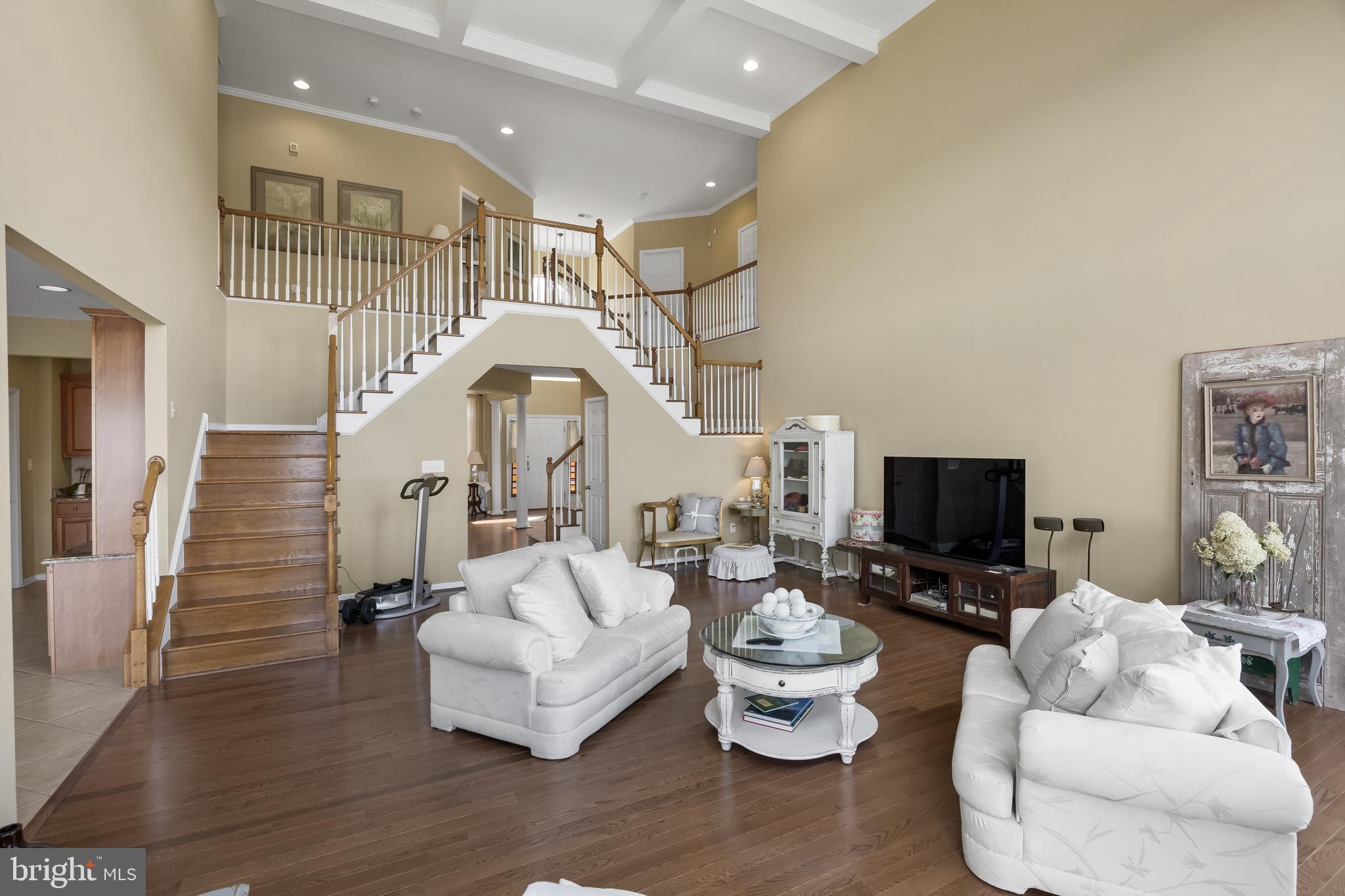 23 Mullen Drive Sicklerville, NJ 08081 - Photo 13 of 73 a living room with furniture and a flat screen tv