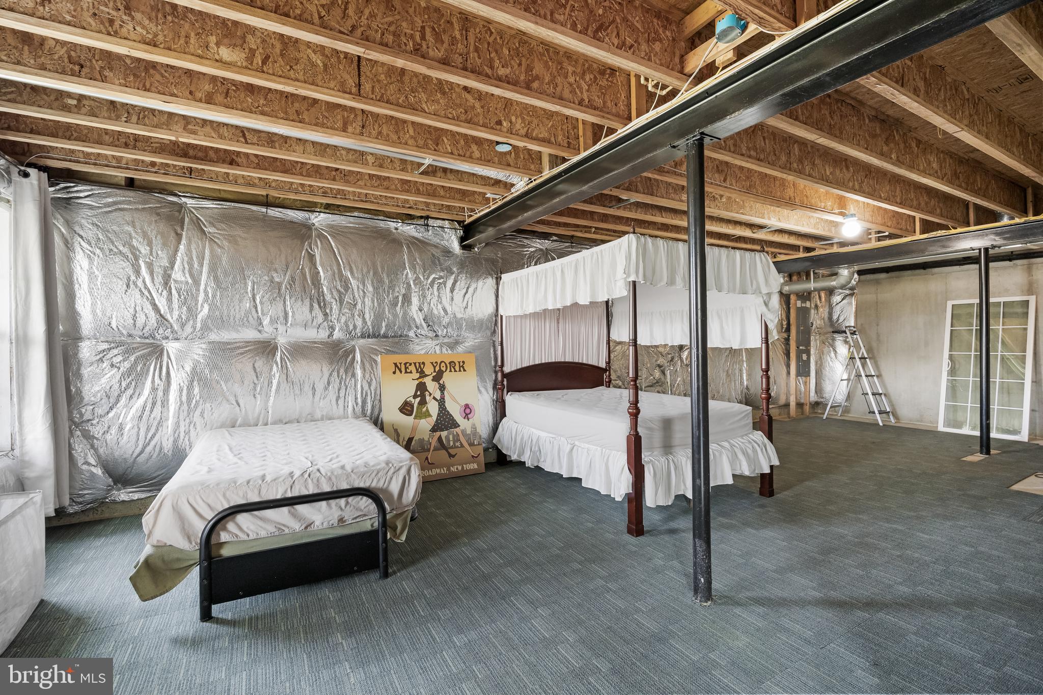 23 Mullen Drive Sicklerville, NJ 08081 - Photo 44 of 73 a bedroom with a bed and a mirror