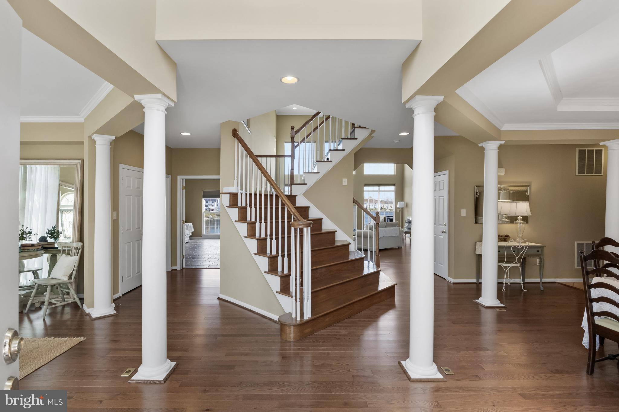 23 Mullen Drive Sicklerville, NJ 08081 - Photo 6 of 73 a view of entryway and hall with wooden floor