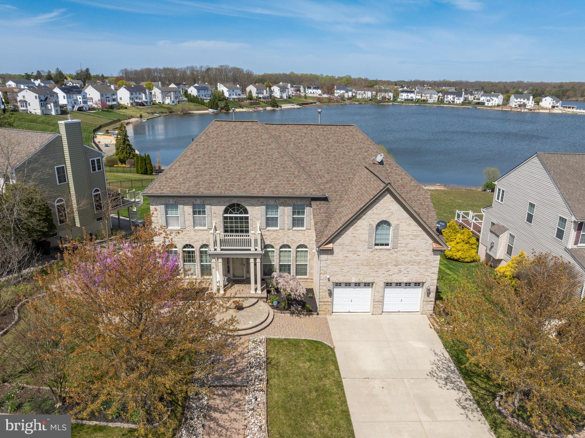 23 Mullen Drive Sicklerville, NJ 08081 - Photo 61 of 73 aerial view of a house with a ocean view