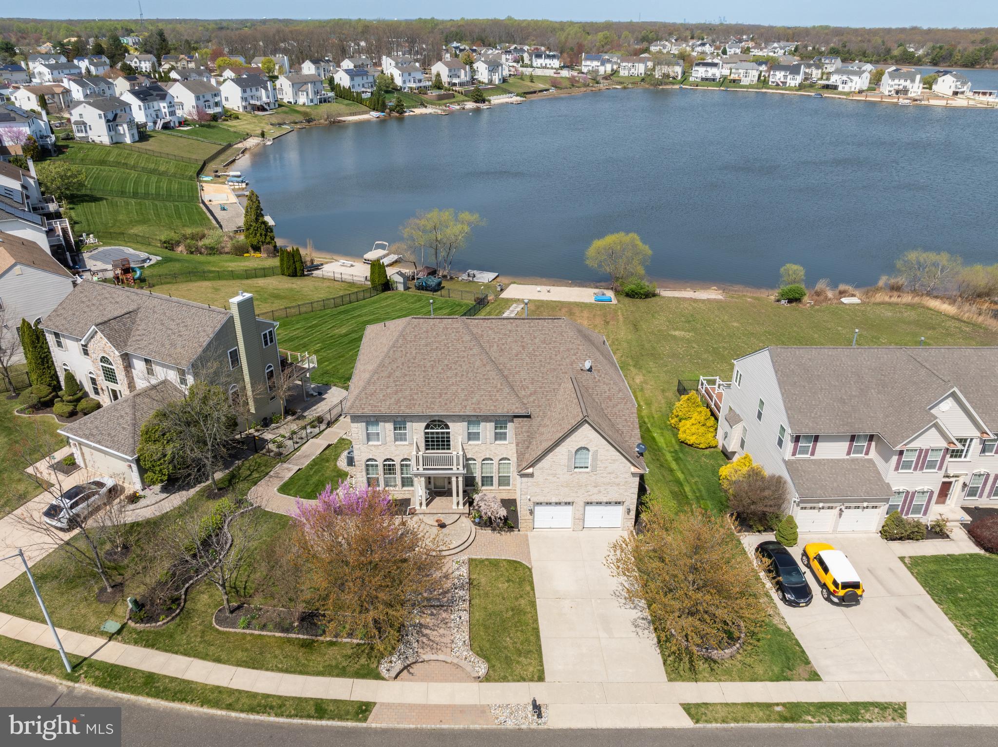 23 Mullen Drive Sicklerville, NJ 08081 - Photo 62 of 73 an aerial view of a house with a ocean view