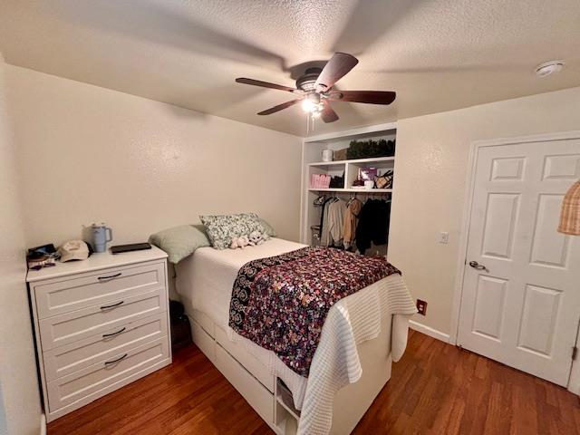 820 Talbot Drive Hollister, CA 95023 - Photo 14 of 27 a bedroom with a bed and a ceiling fan