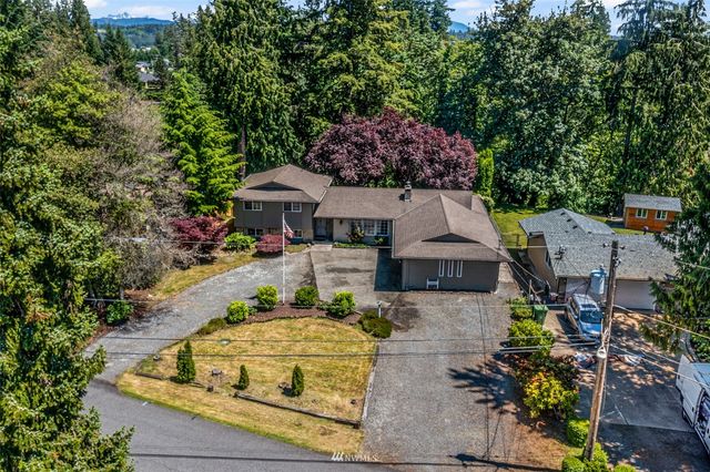 a view of a city with lake view
