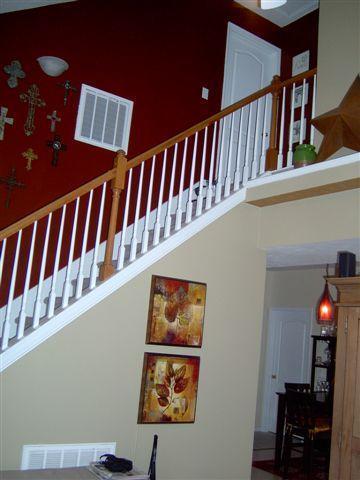 2824 Rader Ridge Court Antioch, TN 37013 - Photo 6 of 12 a view of staircase with lots of frames on wall and a window