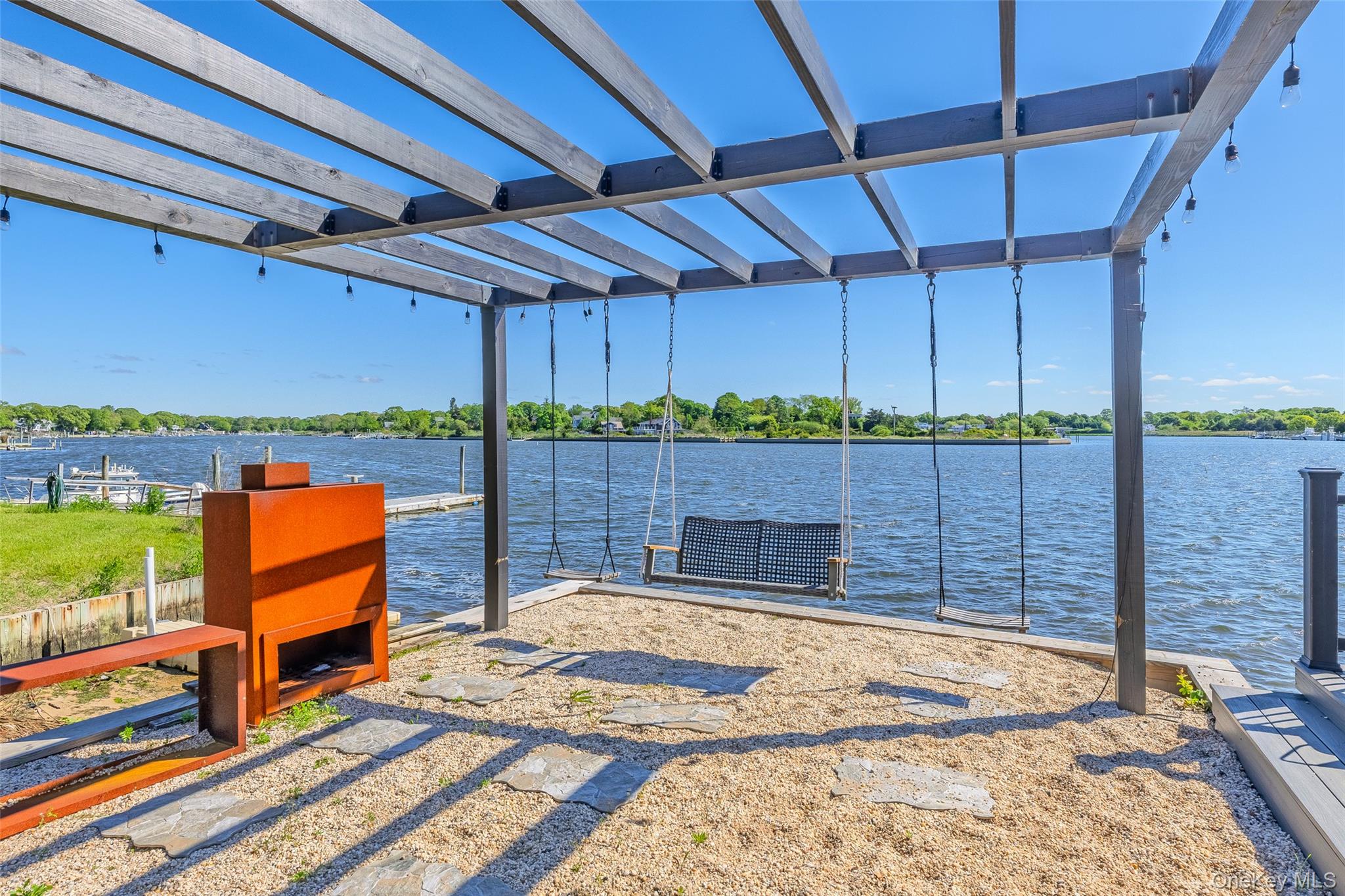 53 Old Neck Road South Center Moriches, NY 11934 - Photo 38 of 50 a view of a backyard