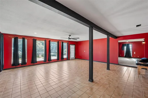 a view of an empty room with window