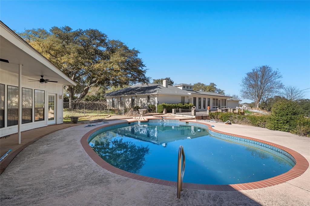 544 Lusk Creek Road Eddy, TX 76524 - Photo 34 of 39 View of pool with a patio