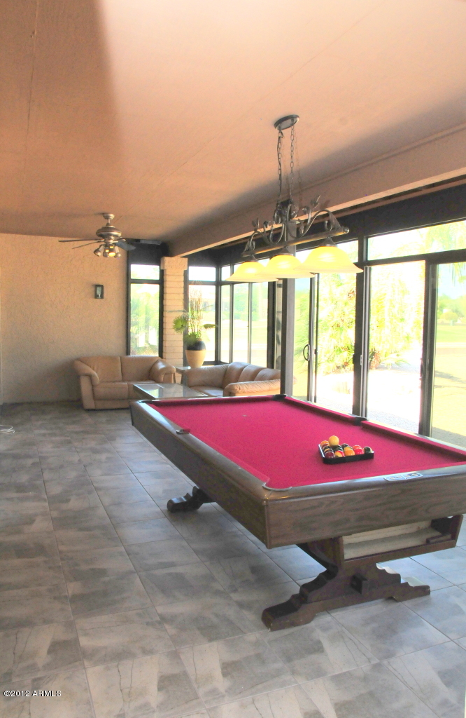18502 East Poco Rio Drive Rio Verde, AZ 85263 - Photo 11 of 34 Arizona room with pool table that stays!