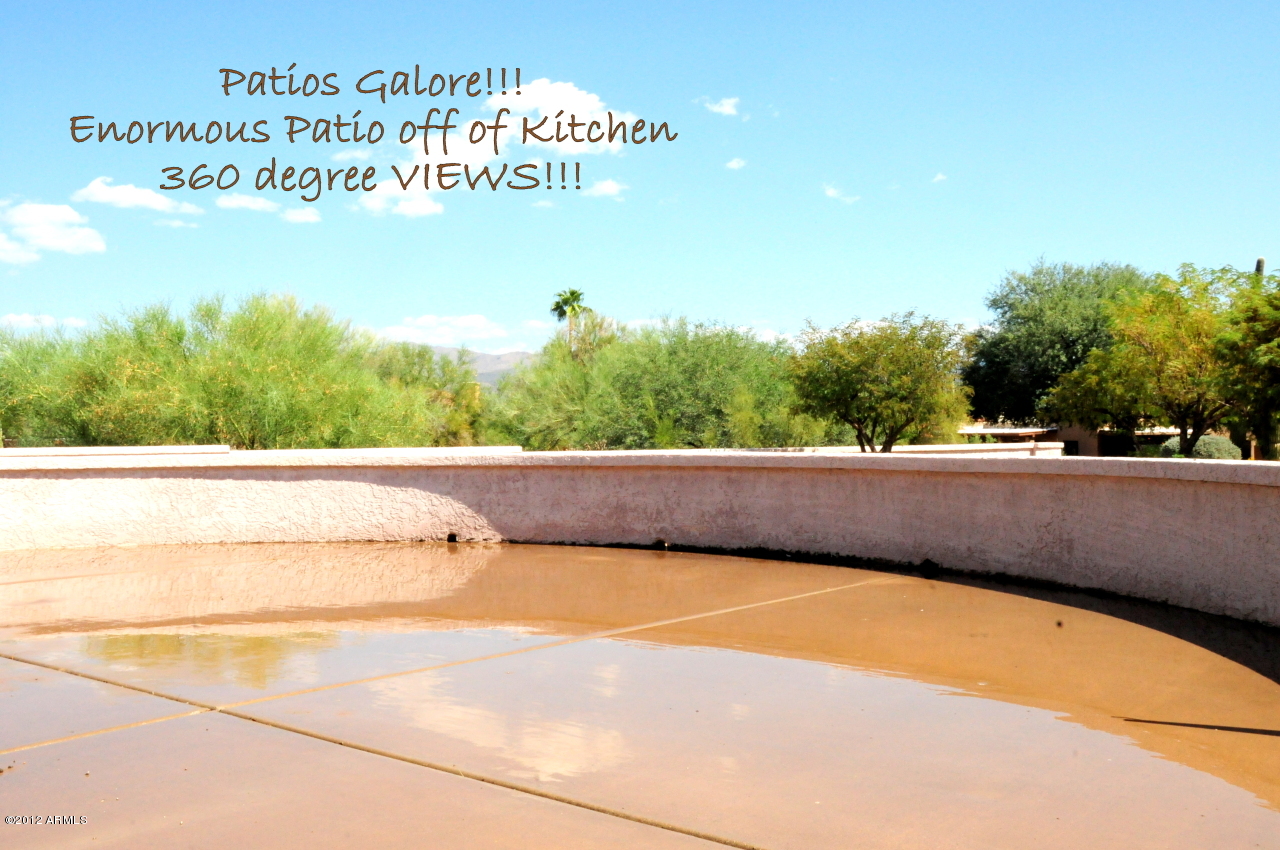 18502 East Poco Rio Drive Rio Verde, AZ 85263 - Photo 29 of 34 Huge patio