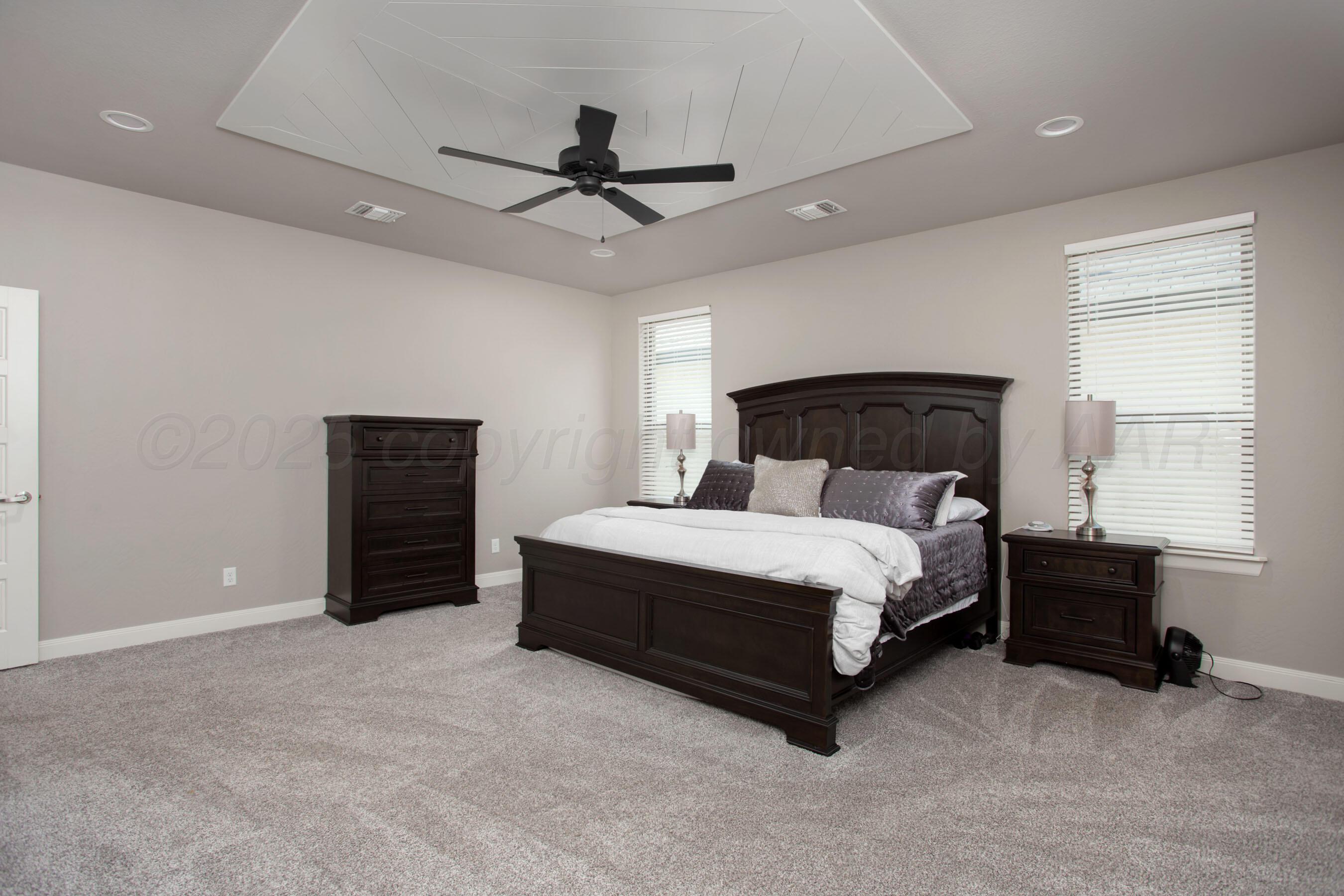 5708 Wesley Road Amarillo, TX 79119 - Photo 15 of 33 Master bedroom view 2