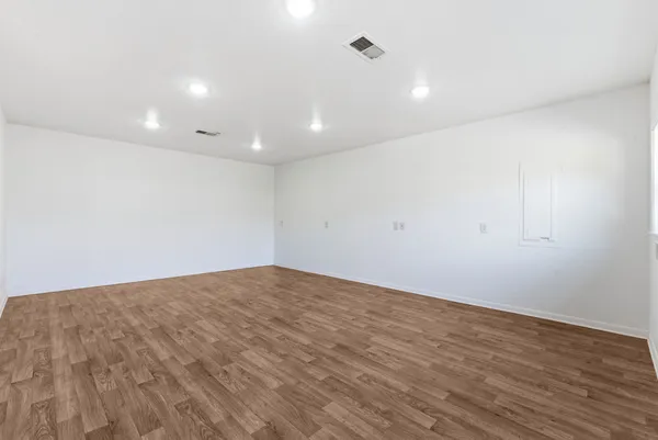 a view of empty room