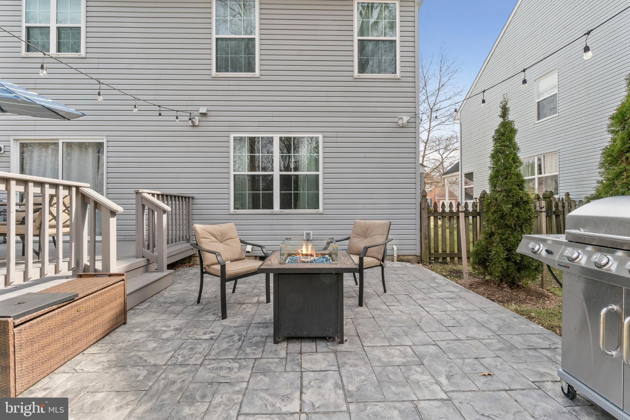 2006 Windys Run Road Catonsville, MD 21228 - Photo 50 of 51 Stamped stone patio directly off deck