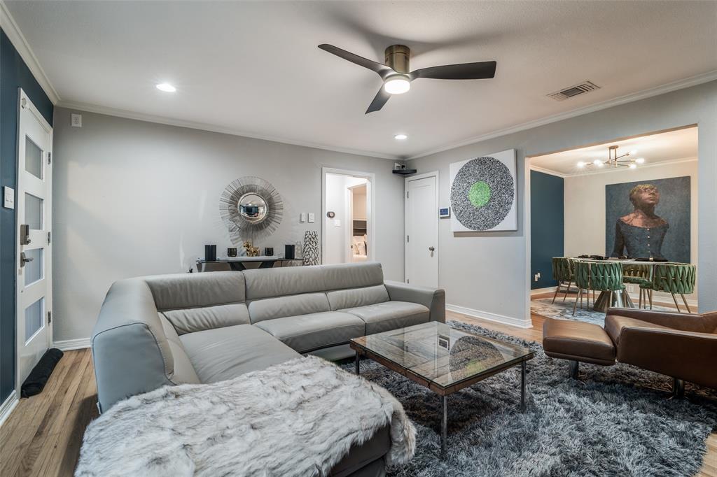 3714 Valley Ridge Road Dallas, TX 75220 - Photo 5 of 26 a living room with furniture and a large window