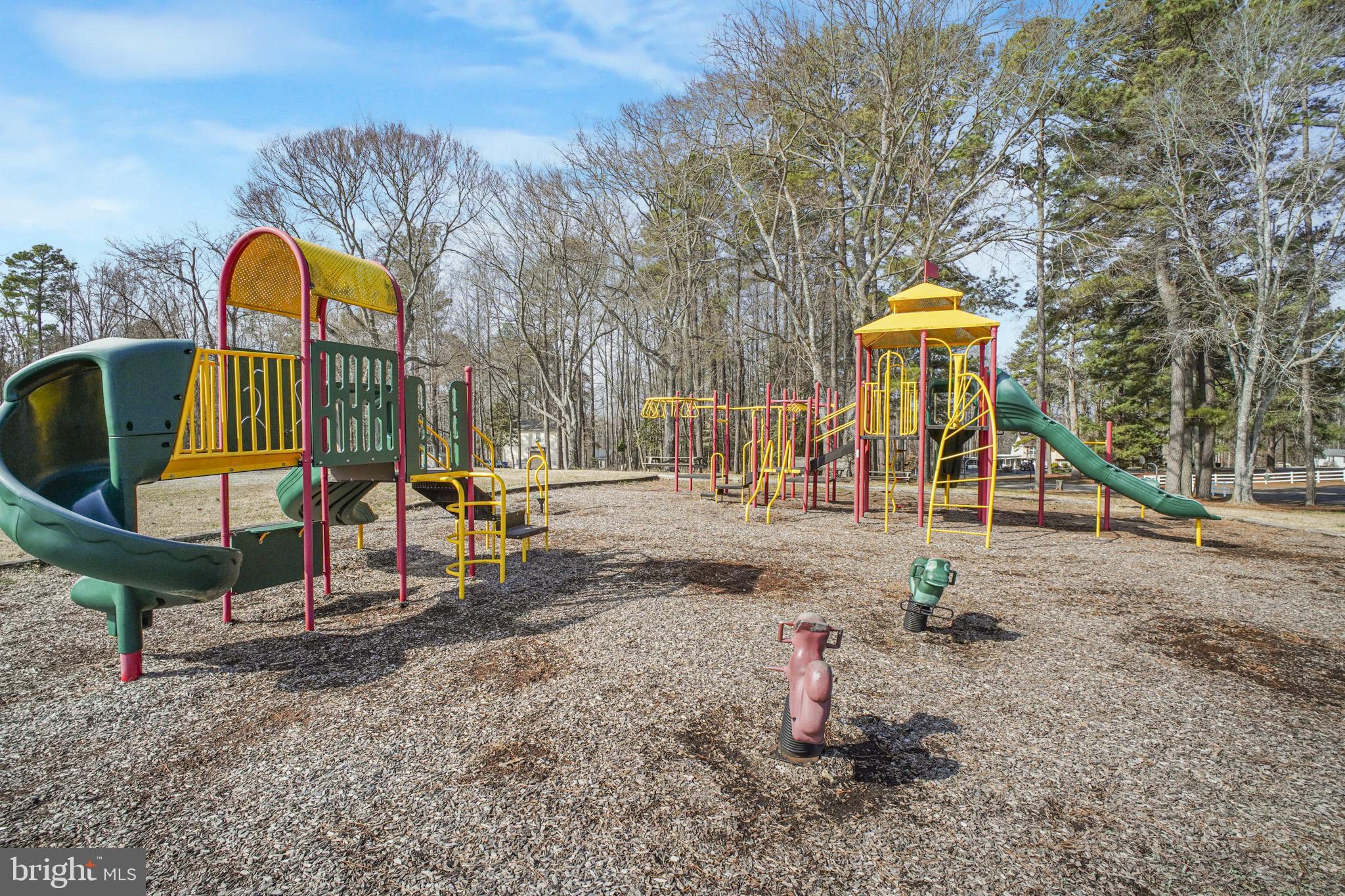 12254 Birkdale Road Ruther Glen, VA 22546 - Photo 48 of 68 a childrens park with lots of swings and slides