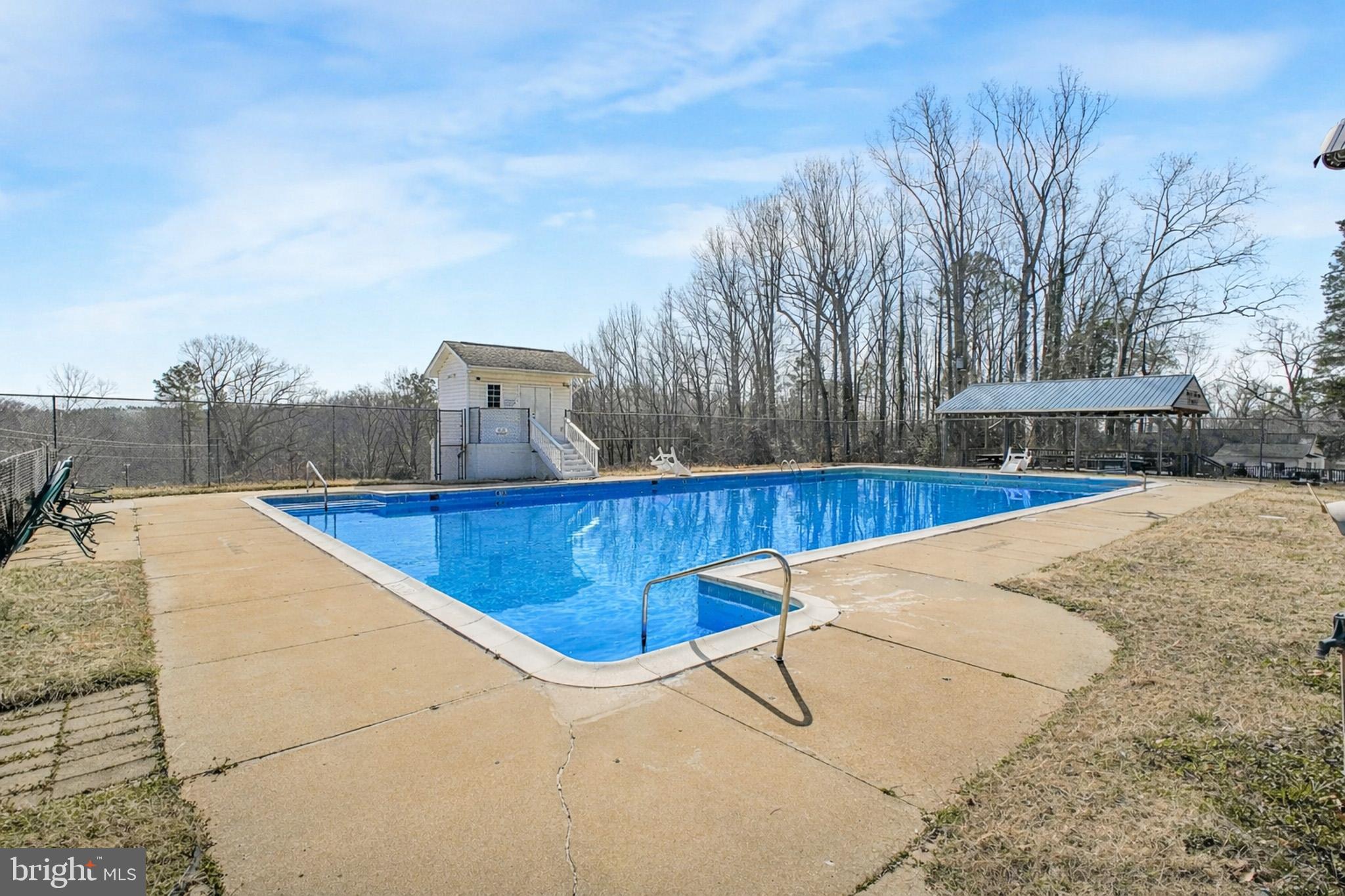 12254 Birkdale Road Ruther Glen, VA 22546 - Photo 49 of 68 a view of a backyard