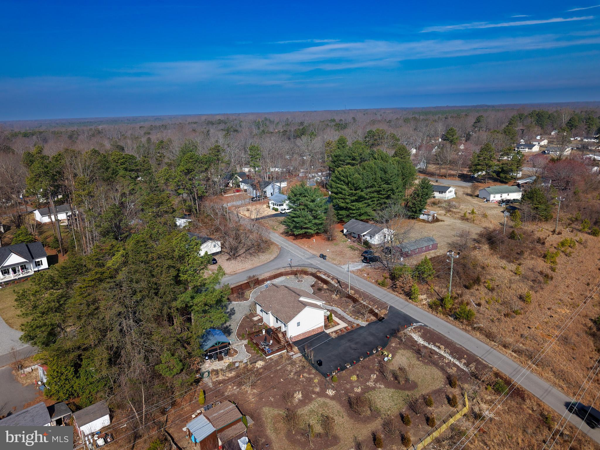12254 Birkdale Road Ruther Glen, VA 22546 - Photo 61 of 68 a view of a city with ocean view
