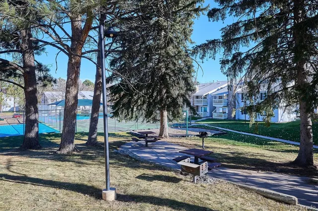 a view of a basketball court