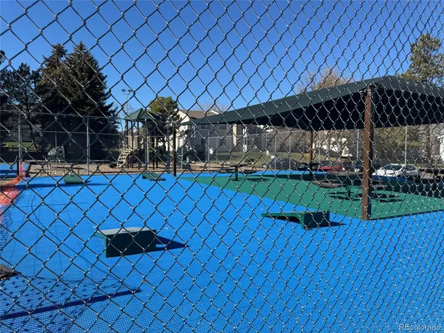 a view of a backyard with a garden