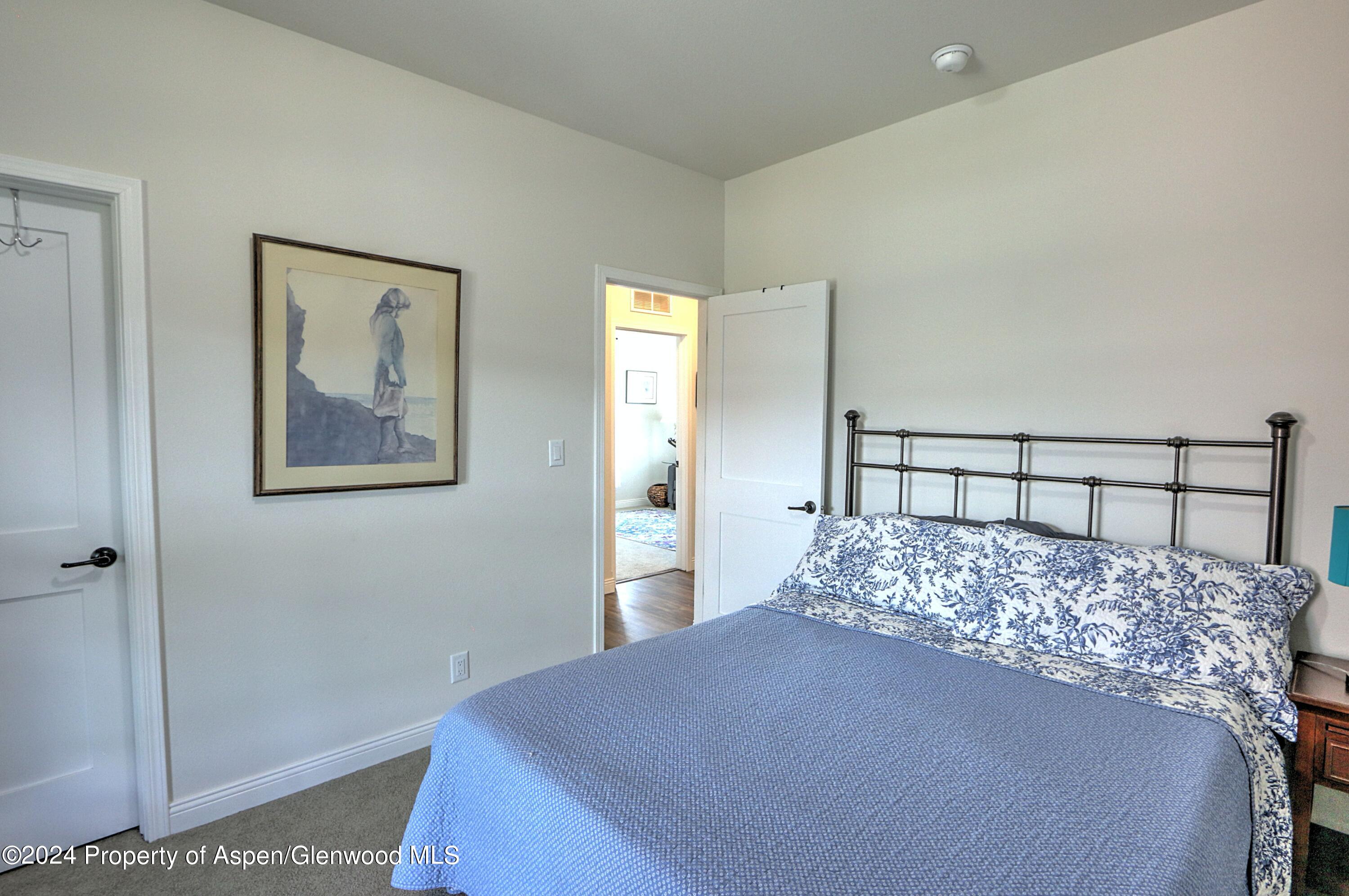 227 Lava Drive El Jebel, CO 81621 - Photo 12 of 38 a large bed sitting in a bedroom next to a cabinet