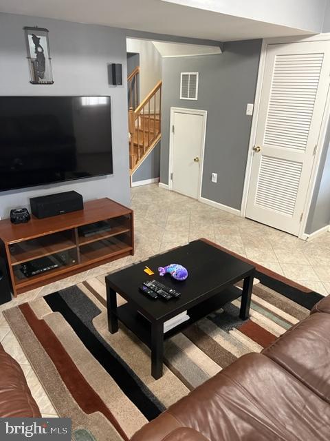6903 Old Waterloo Road, Unit 9C Elkridge, MD 21075 - Photo 2 of 5 Lower level familt room