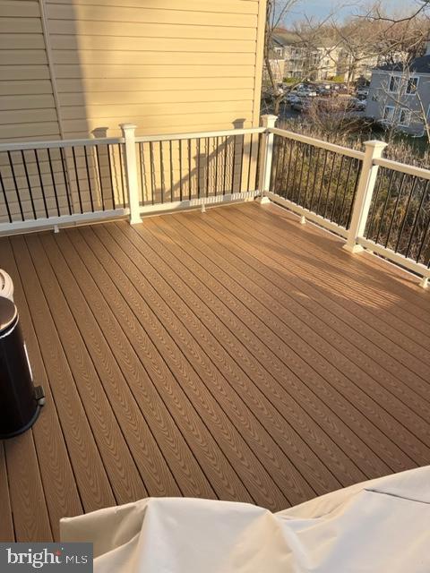 6903 Old Waterloo Road, Unit 9C Elkridge, MD 21075 - Photo 5 of 5 New deck