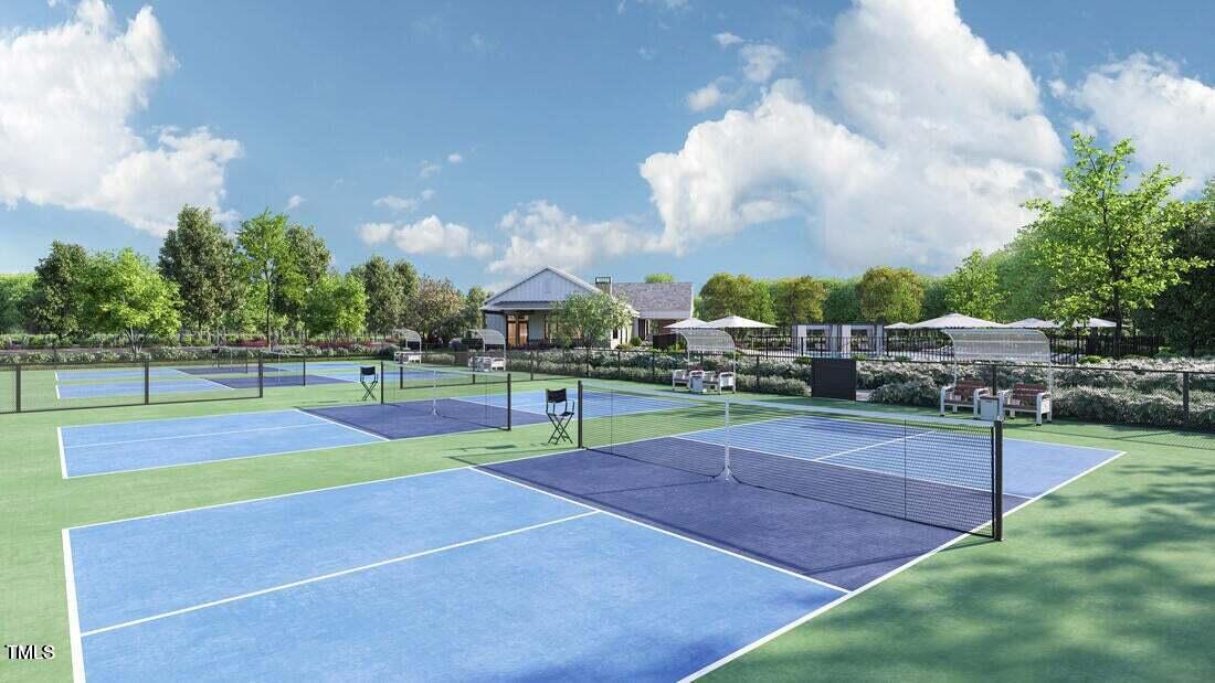 208 Regency Rdg Drive Apex, NC 27539 - Photo 25 of 45 RAHS Pickleball Rendering