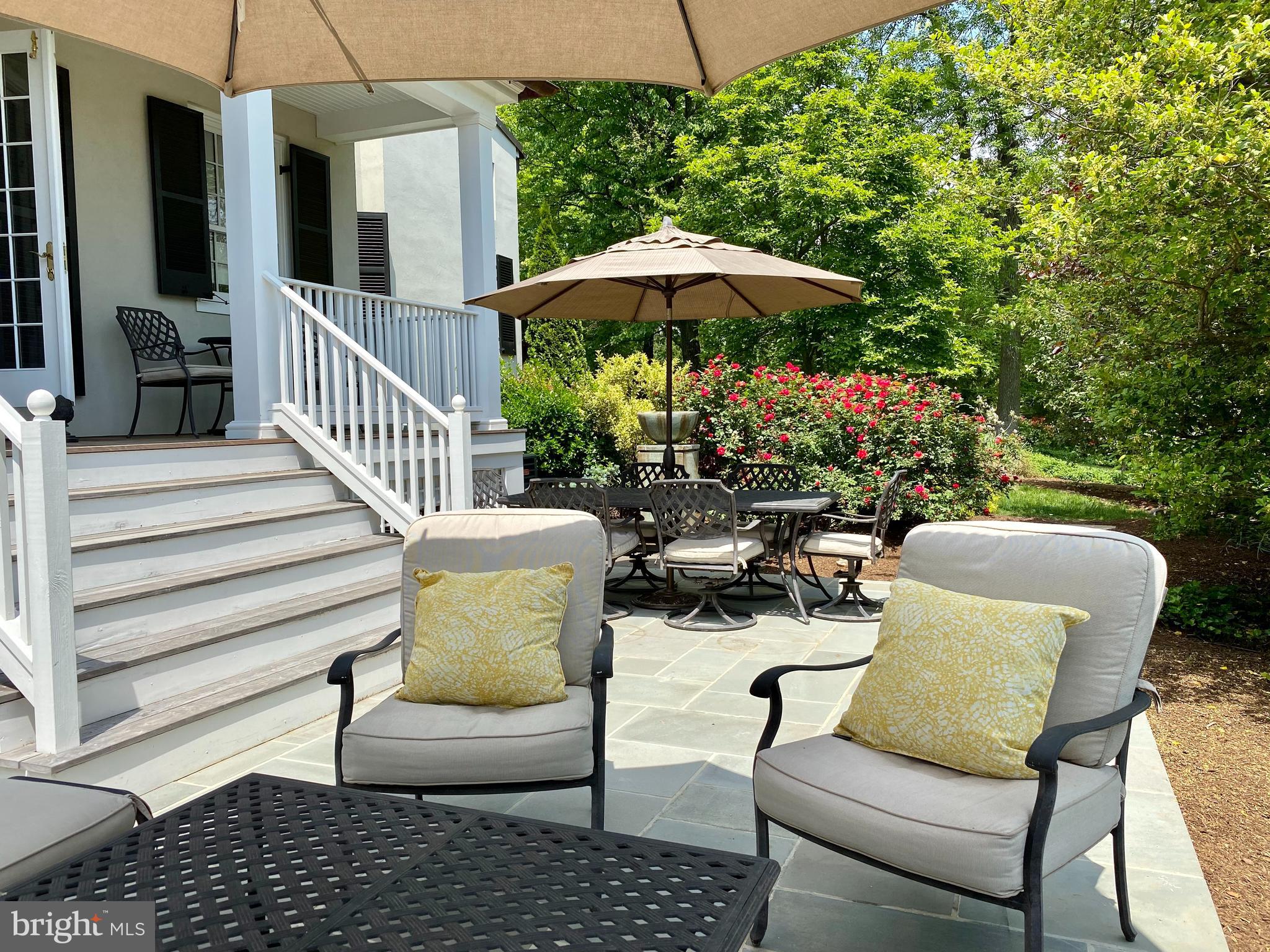 121 Upnor Road Baltimore, MD 21212 - Photo 13 of 79 a balcony with furniture and a garden