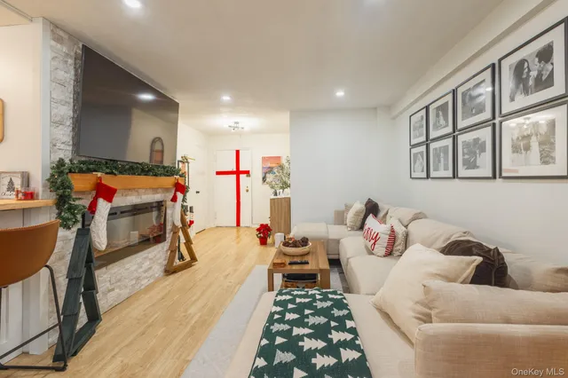 a bedroom with furniture and a couch